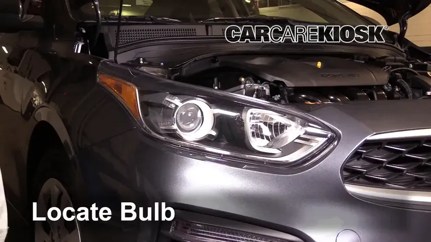 2019 Kia Forte LX 2.0L 4 Cyl. Lights Highbeam (replace bulb)